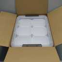 Citylife 17 QT Plastic Storage Bins Clear Storage Box with Lids Multipurpose Stackable Storage Containers for Organizing Tool, Craft, Crayon