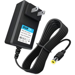 PwrON 12V Replacement AC to DC Adapter Compatible with Casio Piano Keyboard AD-A12150LW / AD-A1215LW PX-130 PX-350 PX-160 PX-150 CDP-120 CTK-6000 CTK-6300 CTK-7200 CDP-135 WK-6500 WK-6600 AP-220 (12VDC (Inner - Positive))