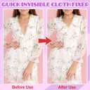 Stitch Gun for Clothes With Storage Box, Handheld Stitch Gun Quick Clothing Fixer Micro Sewing Tagging Gun Kit for Clothing One Stitch Sewing Gun Includes Needles Fasteners (Purple