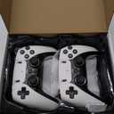 2025 Upgrade Retro Game Console Stick Pro, Classic Video Games with 4K HDMI, Built-in 23 Emulators, 20000+ Games - Plug & Play TV Video Gaming Stick with Upgrade Dual 2.4G Wireless Controllers(64GB) (White)