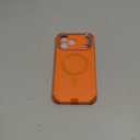 ESR for iPhone 17 Pro Max Phone Case with Stash Stand, 7X Military-Grade Drop Protection with Camera Control, Shock-Absorbing Rugged Cover, Compatible with MagSafe Accessories, Cyber Series, Orange