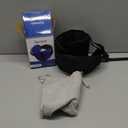 Travel Pillows for Airplanes, Airplane Pillow for Long Flight, Airplane Head Strap with Eye Mask for Sleep, Travel Neck Pillow for Car Road Trip, 360 Support Headrest, Stop Bobblehead, Black