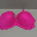 Smart & Sexy Women's Signature Lace Push-up Bra - Perfect for Seeking Effortless Style and Comfort, Size 38DD (Pink)
