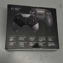 Bluetooth Controller for Switch/ PC/ iPhone/ Android/ Apple Arcade MFi Games/ TV/ Steam, Hall Effect Joysticks Wireless Game Controller Gamepad with/ Phone Clip/ Lock Speed/ Macro/ 6-Axis Gyro/ Dual Motors/ Turbo