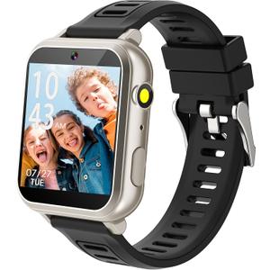 Kids Game Smart Watch for Kids with 24 Puzzle Games HD Touch Screen Camera Video Music Player Pedometer Alarm Audiostory Flashlight 12/24hr Kids Watch Gift for 4-12 Year Old Boys Girls Toys for Kids