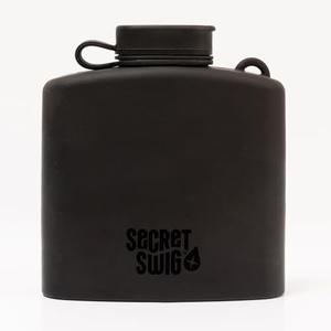 8 oz. Silicone Hip Flask With Air-Vented Funnel. Compact, Pocket Perfect, Money-Saver For Concerts, Festivals, Hiking, Sorts, Parties, Reunions, And More. Fits In Pockets & Bags. Leak-Free!