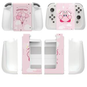 MystiForge ergonomic grip and clip for Joycon, Compatible with switch/switch oled