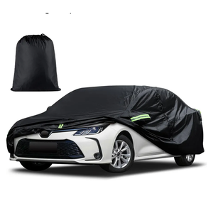 Car Cover Custom Fit for Toyota Corolla 2000-2025, Honda Civic 1991-2025, Waterproof All Weather Full Exterior Cover Rain Sun Protector Car Cover with Door Zipper