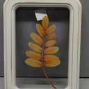HH 118in Clear Wall Sign Leaf Yellow