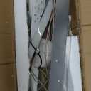 Modern Ceiling Chandelier Light, Acrylic Anti Flicker Pendant Lamp with Remote Control Dimmable 3 Color Mode & Brightness (Warm Cool Neutral Light) for Kitchen Bar (47IN, Cc)