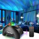 Rossetta Star Projector, Galaxy Projector for Bedroom, LED Night Light Aurora Projector with Bluetooth Speaker, White Noise, Timer and Remote, Room Decor, Gifts for Kids, Adults, Christmas, Birthday