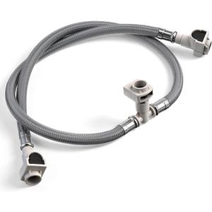 Enhon 1 Pack Replacement Hose Kit Compatible with Moen 114299 113016, Widespread Bathroom Sink Faucet Replacement Hose Kit Compatible with Duralock Connections, Easy No Tool Installation, Leakproof