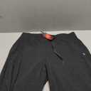 SANTINY 31"/33"/35" Women's Tall Cotton Sweatspants Yoga Lounge Casual Pants Open Bottom Sweat Pants for Women with Pockets (Large, Charcoal)