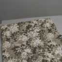 Yangest Neutral Floral Pillow Cover 20 x 20 Inches, Vintage Chenille Square Throw Pillow Cover Soft Decorative Farmhouse Accent Couch Pillow Cover for Living Room Bedroom, Green