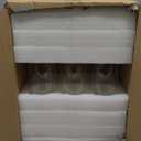 6 Pack Glass Cylinder Vases 16 Inch Tall Clear Flower Vase for Centerpieces, Hurricane Floating Candle Holder Wedding Decorations, Floral Vase Bulk for Table Shelf Party Home Deco (16 x 3.35 Inch)