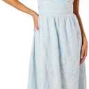 Petal & Pup Women's Taila Halterneck Midi Dress (Blue) Size 4