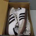 Adidas Unisex-Adult Samba Indoor, White/ Black/ Vivid Red, 8