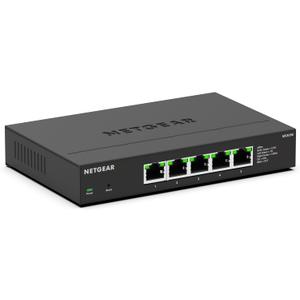 NETGEAR 5-Port 2.5G Multi-Gigabit Ethernet Easy Smart Managed Essentials Network Switch (MS305E) - with 5 x 2.5Gbps Ports, Desktop or Wall Mount, Metal Case