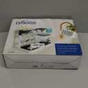 Dr. Brown's Baby Bottle Drying Tower, Stand-Up Countertop Drying Rack with Organized Storage for Baby Essentials, Space Saving Vertical Rack, Black/White