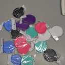 Jetec 10 Pieces Compact Mirrors Bulk Gifts Mini Vintage Pocket Mirrors for Purse Small Portable Folding Round Makeup Stuffs for Travel Daily Use Party Favors Women (Classic Colors)