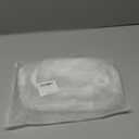 5 Pack clear plastic Back Packing white mixed Size