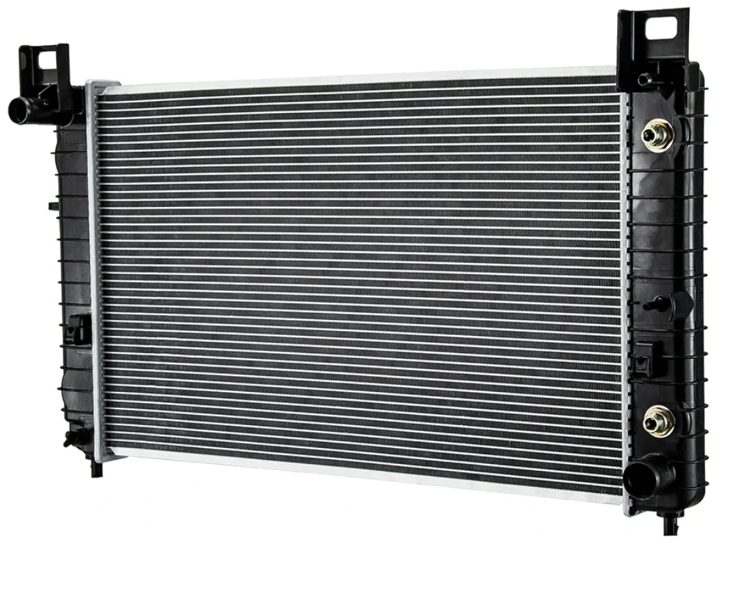 CU2334 Chevy Silverado Radiator Compatible with 1999-2006 Chevy Silverado 1500 2500 3500 Tahoe Pickup 4.3L V6 4.8L 5.3L V8 Gas & GMC Sierra 1500 2500 Yukon XL 1500 Aluminium Core 28in Only