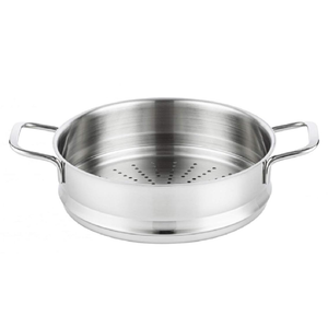 Premium 3'' High Wall Stainless Steel Steamer Basket 7 Inch