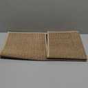 Artoid Mode Washable Non Slip Rubber Backing Kitchen Rugs Doormat, Absorbent Kitchen Floor Mats Front of Sink Kitchen Mats for Floor Home Decor 24x35 Inch (Linen)