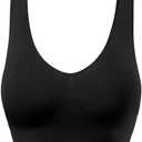 BESTENA Sports Bras for Women, Seamless Comfortable Yoga Bra with Removable Pads L