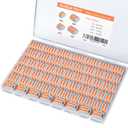 59pcs Lever Wire Connectors Kit Push-in Electrical Connectors Quick Connect Lever Nuts 2/3/4/5 Conductor Combination for 28-12AWG