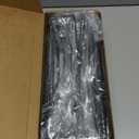 2pcs Single-Layer Shower Caddy Hanging Shower Organizer Stainless Steel Shower Rack with Hooks Over The Door, Shampoo Basket Storage (Black) (2pc 1-Tier)