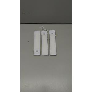 Under Cabinet Lighting 8 inch Rechargeable Battery Operated Motion Sensor Light Wireless Under Counter Lights for Kitchen, Stairs,Hallway (3 Pack)