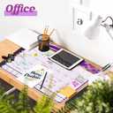 Gannyfer Desk Calendar 2026-2027 - 18 Month Large Desk Calendar 2026, Use January 2026 to Jun 2027, 22" x 17" Desktop Pad Calendar, Office Supplies Perfect for Planning and Organizing In Your Home, School or Office