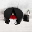 Gate Valve Locking Device (with Password Lock) Gate Valve Lock, Outdoor Faucet Lock, Removable and Easy to Use, Can Prevent Water Theft (Black)