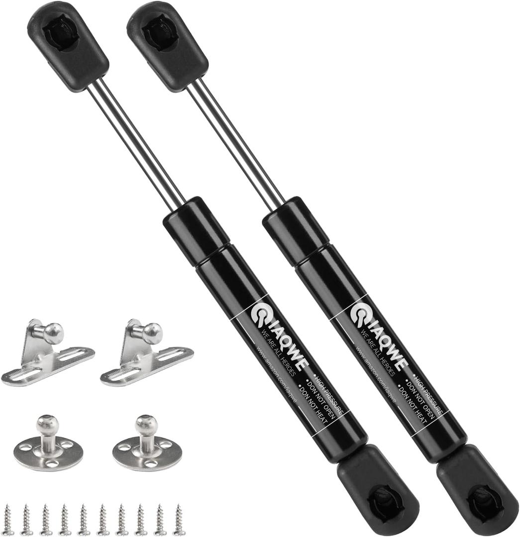 7.5Inch 70Lb/311N Gas Spring Struts Lift Supports for Sentry Safe Toolbox Cabinet Lid Trap Door Truck Topper Camper Window Toy Box by IAQWE