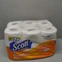 Scott ComfortPlus Toilet Paper, 12 Double Rolls, 231 Sheets per Roll, Septic-Safe, 1-Ply Toilet Tissue