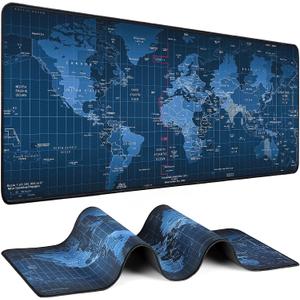 Mouse Pad Gaming - Desk Mat for Keyboard and Mouse - Large Mouse Pads for Desk, Gaming Mousepad with Non-Slip Base, Desks Pad (31.5" X 11.8") for Game, Office and Home, 31.5L x 11.8W inches