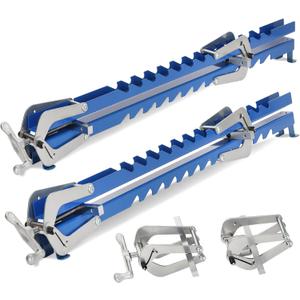 41 Inch Panel Clamps Woodworking (2-Pack) with Mounting Brackets, 4-Way Pressure Steel Parallel Clamps for Cutting Boards, Tabletops, and Cabinet Cutting Board Clamps For Precision Projects