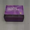 Invisible Strapless Sticky Bra Push up for Women, Ultra Adhesive Bra for Backless Dress, Cleavage Bra Lift with Kit (36-40D, Beige)