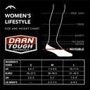 Darn Tough Women's Top Down Solid No Show Invisible Lightweight Lifestyle Sock (Style 6044) -