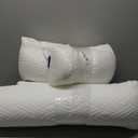 2-Pack Premium Foam Bed Bumpers for Toddler, Non-Slip Bed Rails for Toddlers for Twin, Queen, King Beds, Machine Washable Bumpers Cover for Easy CareSize52" x 7" x 5" (White)