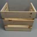 100% De Agave, Tres Agaves Organic Tequila, Wood Storage Crate, Size: 14" Tall x 11" Wide x 16" Long