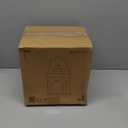 Kingsyard Metal Bird Feeder for Outdoors Hanging, 3 lbs Seed Feeder, Wild Bird Feeders for Garden Cardinal Finch Bluebird, Easy to Fill & Clean, Red