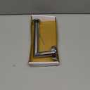 Gatco 4633 Glam Single Toilet Paper Holder, Chrome / Wall Mounted 6.7" Length Single Post Toilet Paper Holder