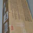 84 Inch Industrial Ceiling Fans with Light,Large Ceiling Fan with Modern 8 Aluminum Blades,Compatible with Alexa,Noiseless DC Motor,Black Outdoor Fan for Garage or Pool area