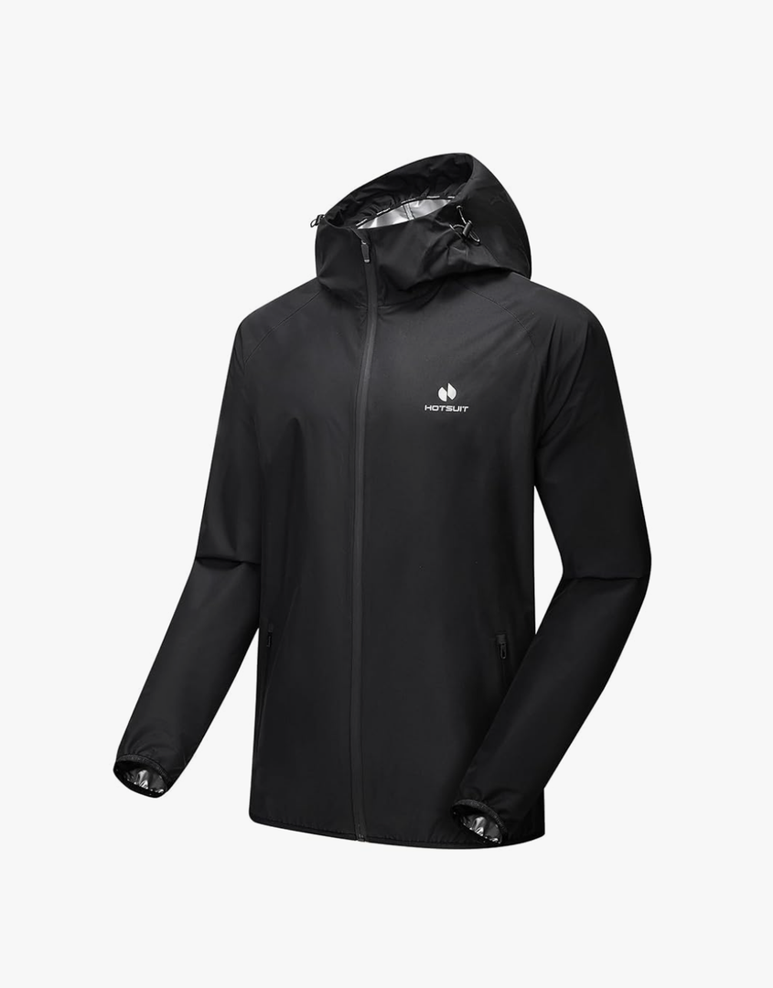 HOTSUIT Sauna Suit for Men Weight Loss Sweat Suit Boxing Exercise Sweat Sauna Jacket 2XL