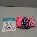 CuteBone Dog Diapers Female Washable3 Pack Reusable Doggie Diapers Puppy Period Pants for Doggy Heat Cycle Peein Medium
