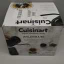 Cuisinart GK-1 Digital Goose Neck Kettle, Precision Gooseneck Spout Designed for Precise Pour Control that Holds 1-Liter, 1200-Watt Allows for Quick Heat Up, Stainless Steel,Black