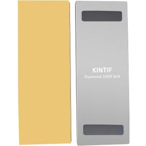 Diamond Whetstone Knife Sharpening Stone #1000, Premium Hard Metal Grinder for Knives, Chisels and Tools, Fast Cutting, Low Wear, Ideal for S90V, M390, with Non-Slip Base