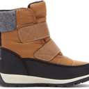 Weestep Winter Snow Boots for Boys and Girls Warm Easy-On (Toddler/Little Kids/Big Kids) (Brown)